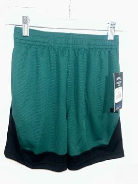 Russell Athletic Men’s Teal Mesh Shorts with Black Trim
